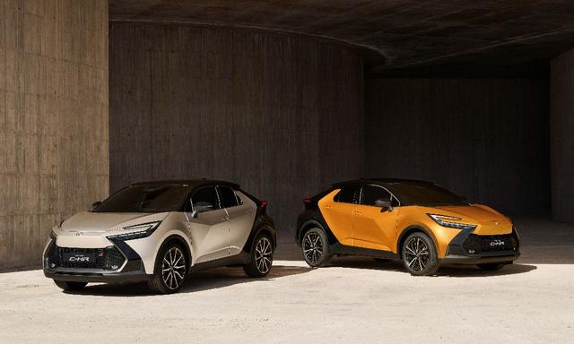 Toyota new C-HR debuts a sharper design borrowed from the 2022 C-HR Prologue concept and will be offered solely with hybrid powertrains.