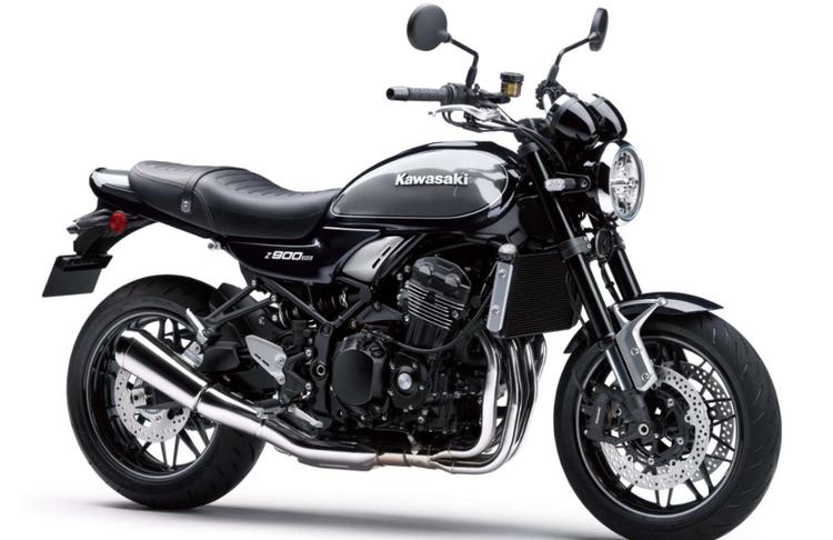 The Z900RS's design is reminiscent of the legendary 1972 Kawasaki Z1
