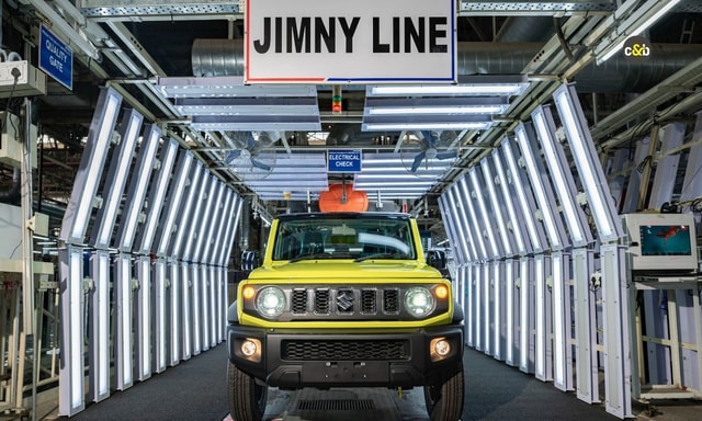On The Maruti Suzuki Jimny Shopfloor  On The Maruti Suzuki Jimny Shopfloor