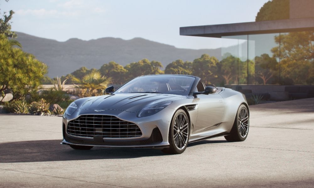 Aston Martin DB12 Volante Convertible Revealed With 671 BHP V8 Aston Martin DB12 Volante Convertible Revealed With 671 BHP V8