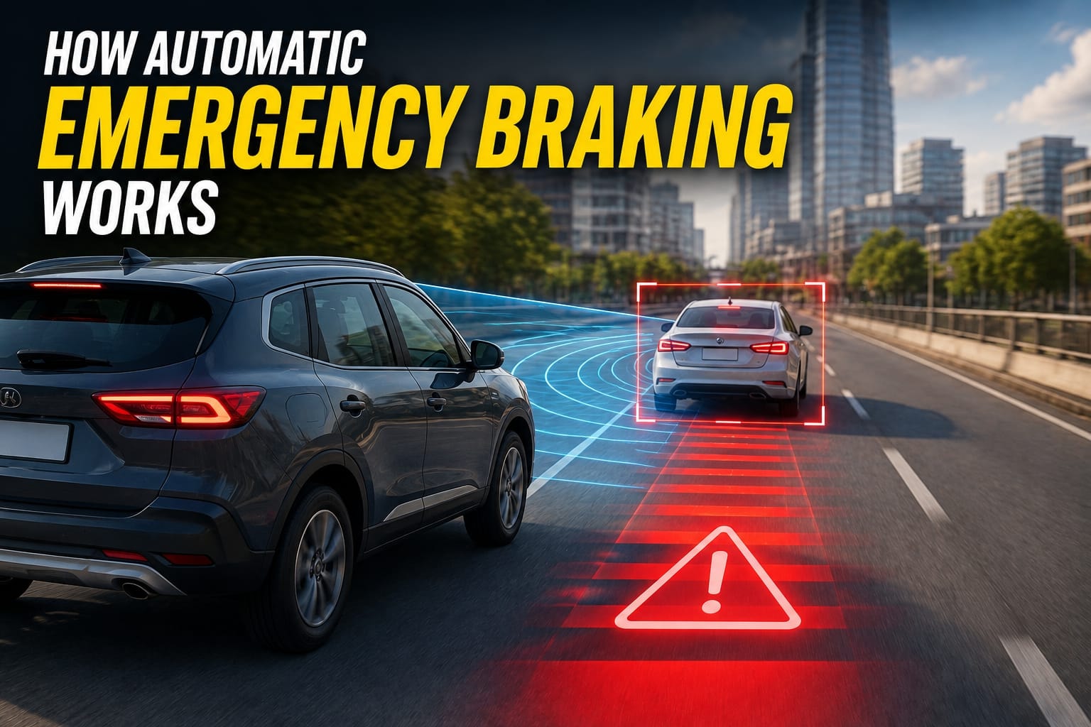 How Automatic Emergency Braking Works How Automatic Emergency Braking Works