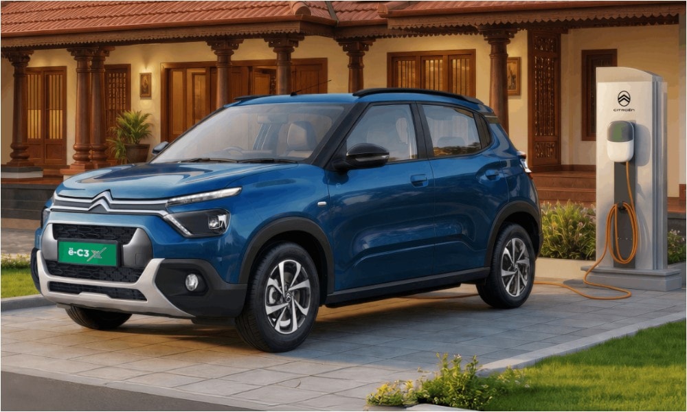 2026 Citroen e-C3X Launched At Rs 10.25 Lakh; Gets New Features, BaaS Option 2026 Citroen e-C3X Launched At Rs 10.25 Lakh; Gets New Features, BaaS Option