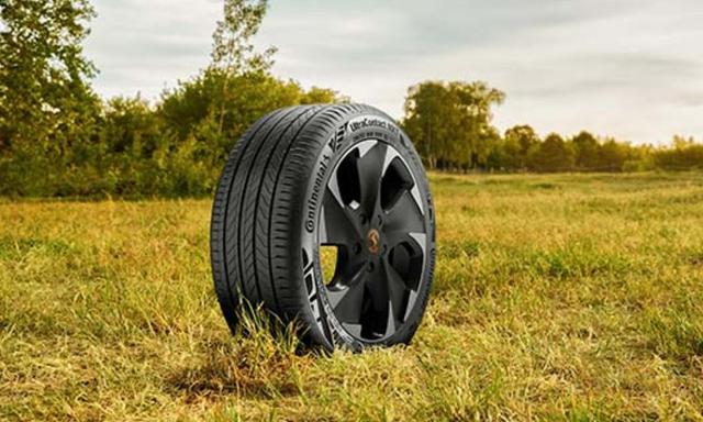 Continental says it is the first brand to introduce tyres that use up to 65 per cent recyclable materials and achieve the highest EU ratings for rolling resistance, wet braking and noise.