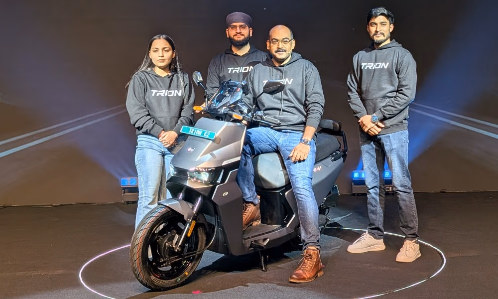 E3 Trion Electric Scooter Launched In India At 1 Lakh E3 Trion Electric Scooter Launched In India At 1 Lakh