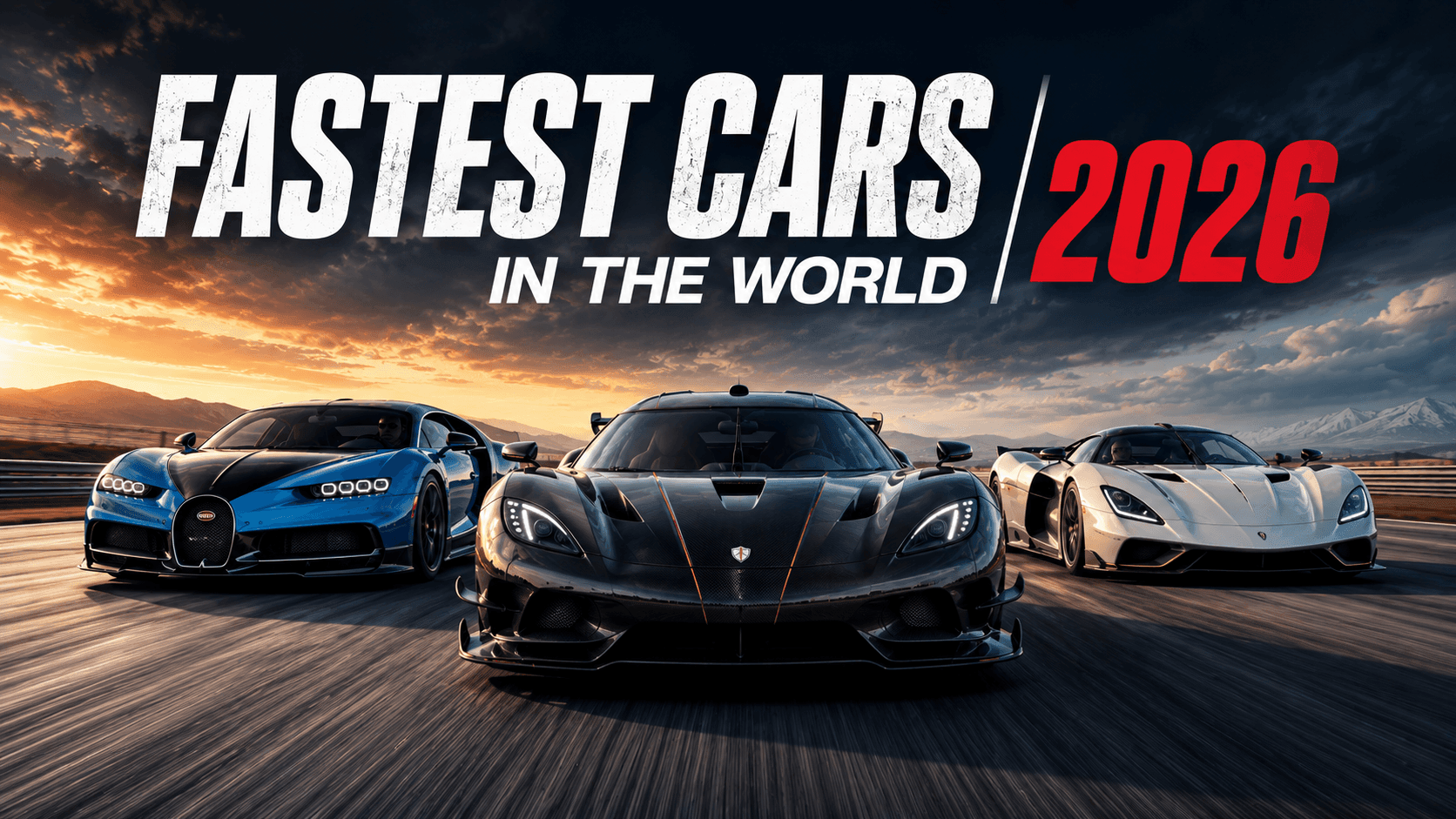 Fastest Cars in the World 2026 Fastest Cars in the World 2026