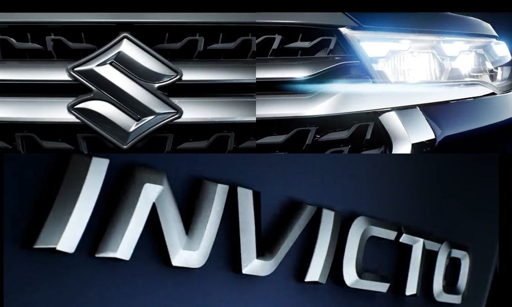 Maruti Suzuki Invicto Teased Ahead Of Launch; New Design Details Revealed Maruti Suzuki Invicto Teased Ahead Of Launch; New Design Details Revealed