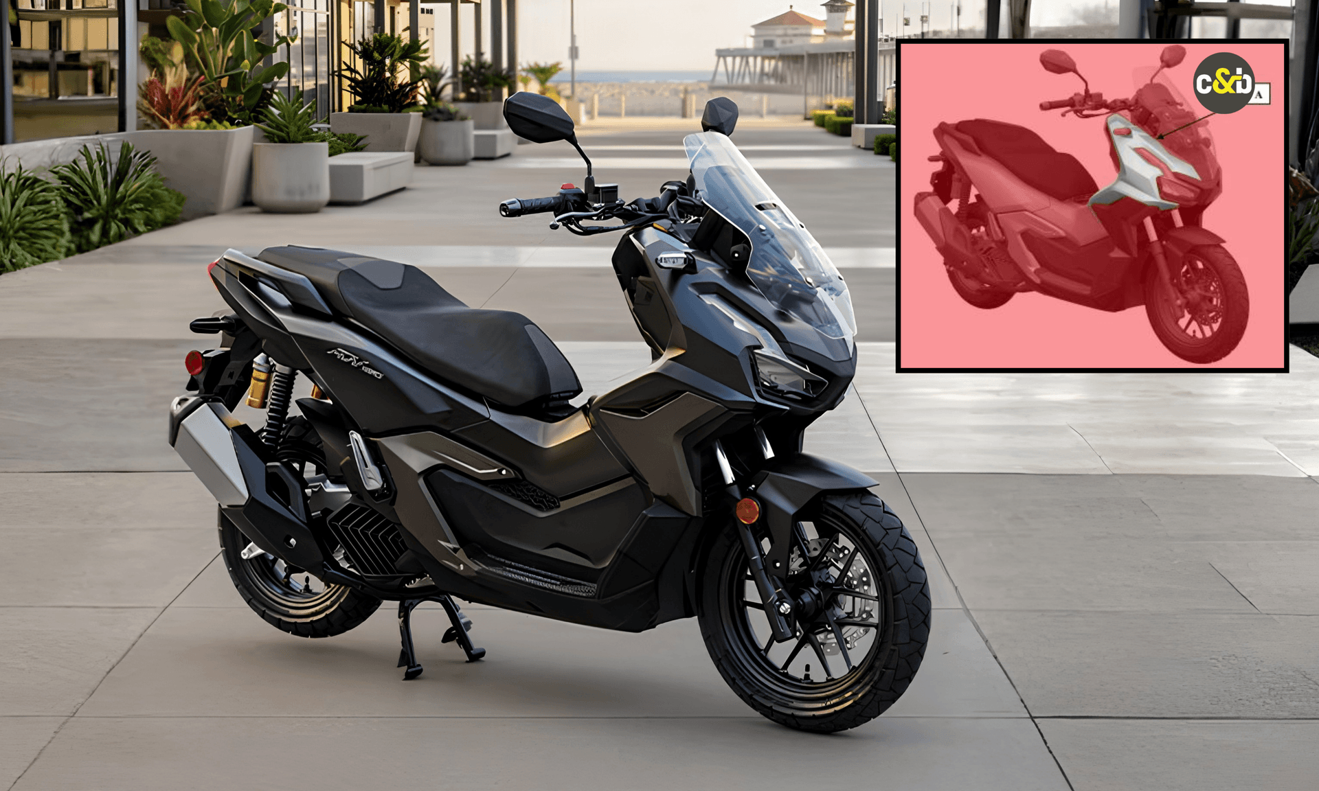 Honda ADV 160 Design Patented In India Honda ADV 160 Design Patented In India