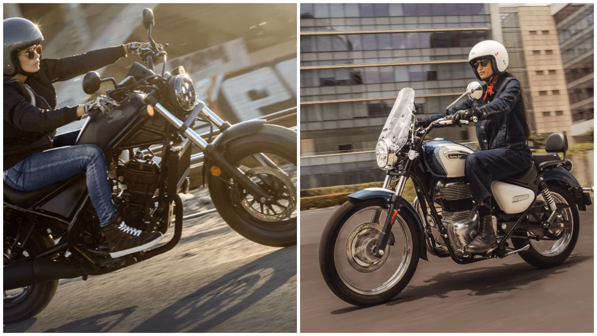 Honda Rebel 300 Vs Royal Enfield Meteor 350: Specifications Comparison Honda Rebel 300 Vs Royal Enfield Meteor 350: Specifications Comparison