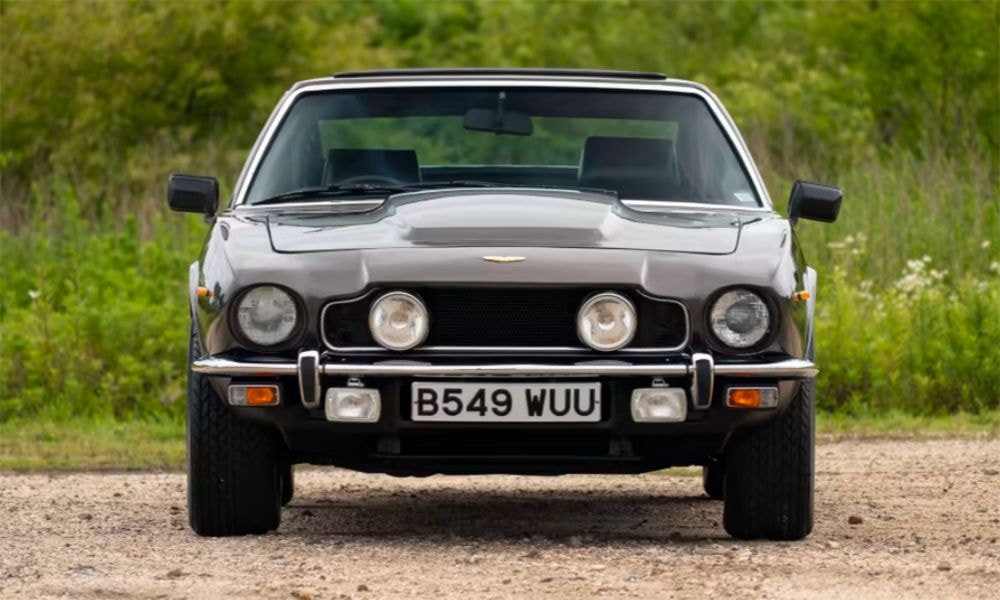 James Bond’s Aston Martin V8 From ‘The Living Daylights’  Heads To Auction In California James Bond’s Aston Martin V8 From ‘The Living Daylights’  Heads To Auction In California