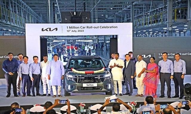 किआ ने भारत में 10 लाख कारें बनाने का आंकड़ा पार किया 