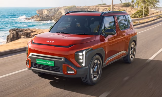 Kia Syros EV Unveiled: 169 BHP Motor, Up To 526 KM Range Kia Syros EV Unveiled: 169 BHP Motor, Up To 526 KM Range