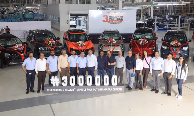Mahindra Rolls Out Three Millionth Vehicle From Chakan Plant Mahindra Rolls Out Three Millionth Vehicle From Chakan Plant