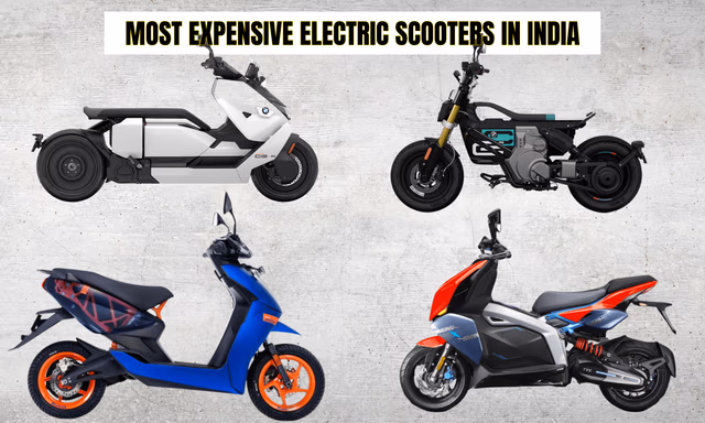 Top 5 Most Expensive Electric Scooters On Sale In India Top 5 Most Expensive Electric Scooters On Sale In India