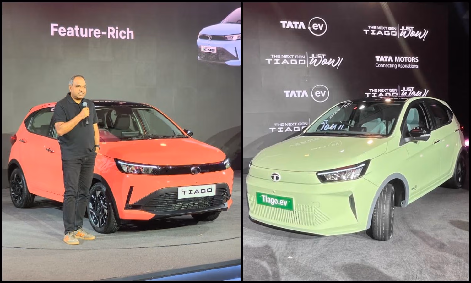New Tata Tiago, Tiago EV Launched In India New Tata Tiago, Tiago EV Launched In India