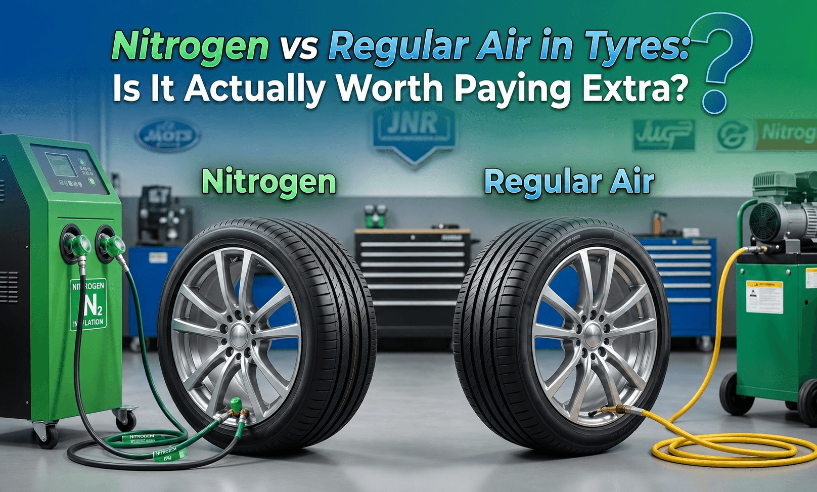 Nitrogen vs Regular Air in Tyres: Is It Actually Worth Paying Extra? Nitrogen vs Regular Air in Tyres: Is It Actually Worth Paying Extra?