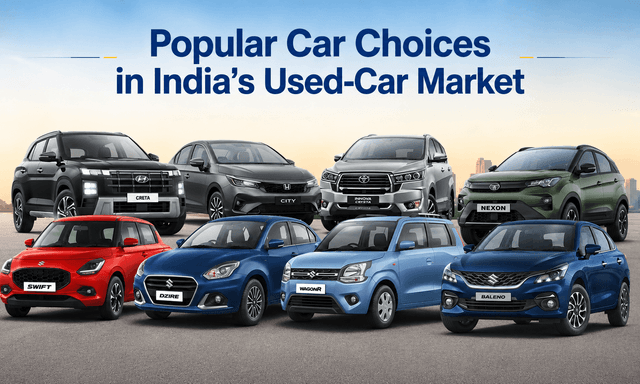 Popular Car Choices in India's Used-Car Market Popular Car Choices in India's Used-Car Market