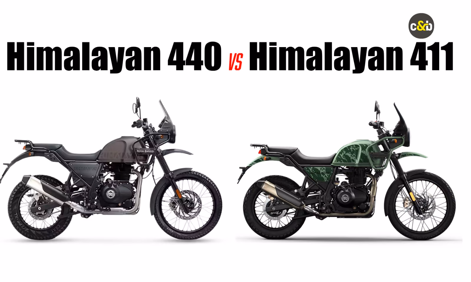 Royal Enfield Himalayan 440 vs Himalayan 411: Differences Explained Royal Enfield Himalayan 440 vs Himalayan 411: Differences Explained