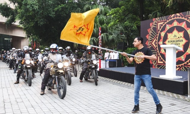 2023 Royal Enfield Himalayan Odyssey Kicks Off From Delhi 	  2023 Royal Enfield Himalayan Odyssey Kicks Off From Delhi