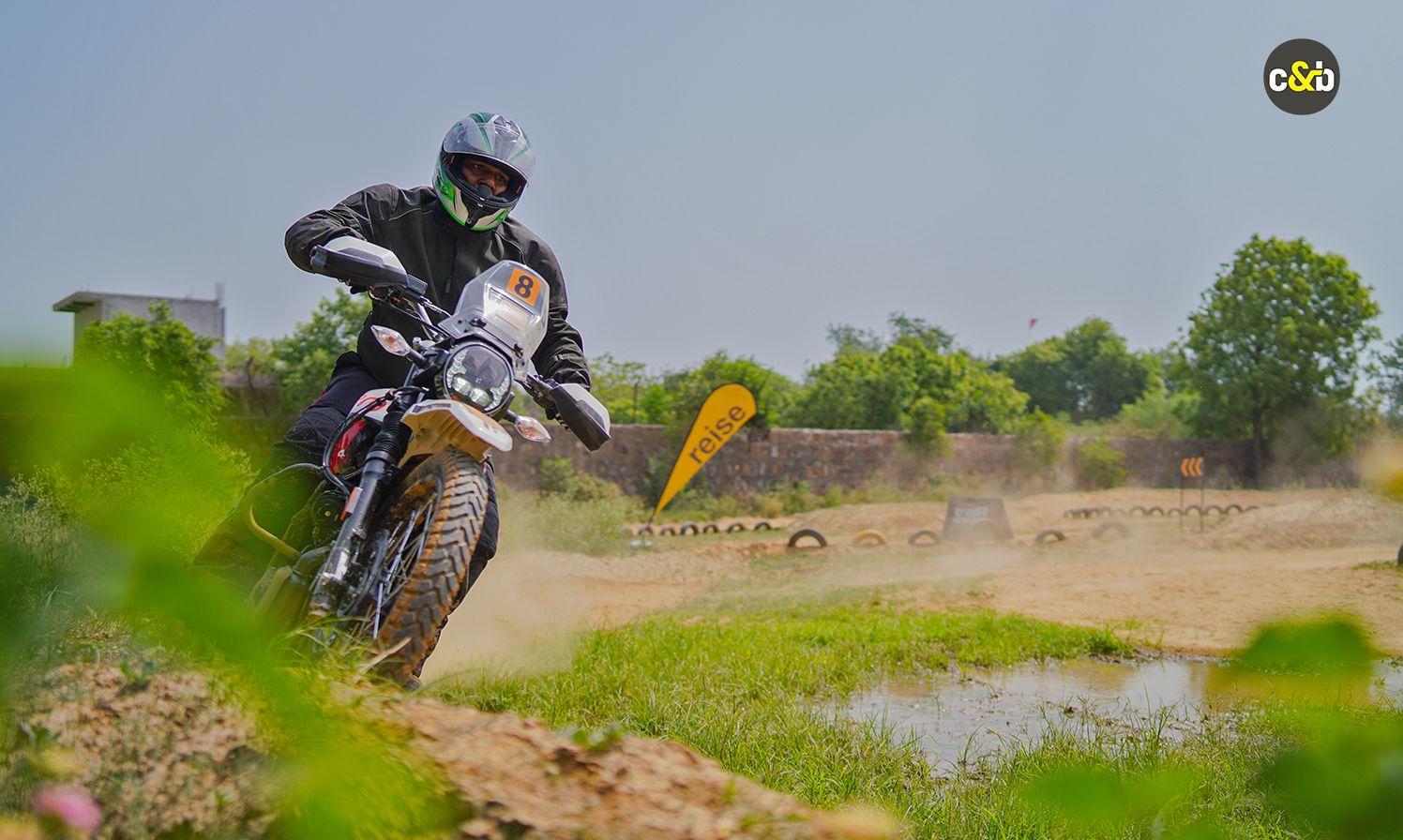 Toughing it out in the Delhi heat, we spend two days at Reise TrailR Off-Road academy and pick up a variety of off-road riding skills, under the watchful eyes of two Dakar veterans. 