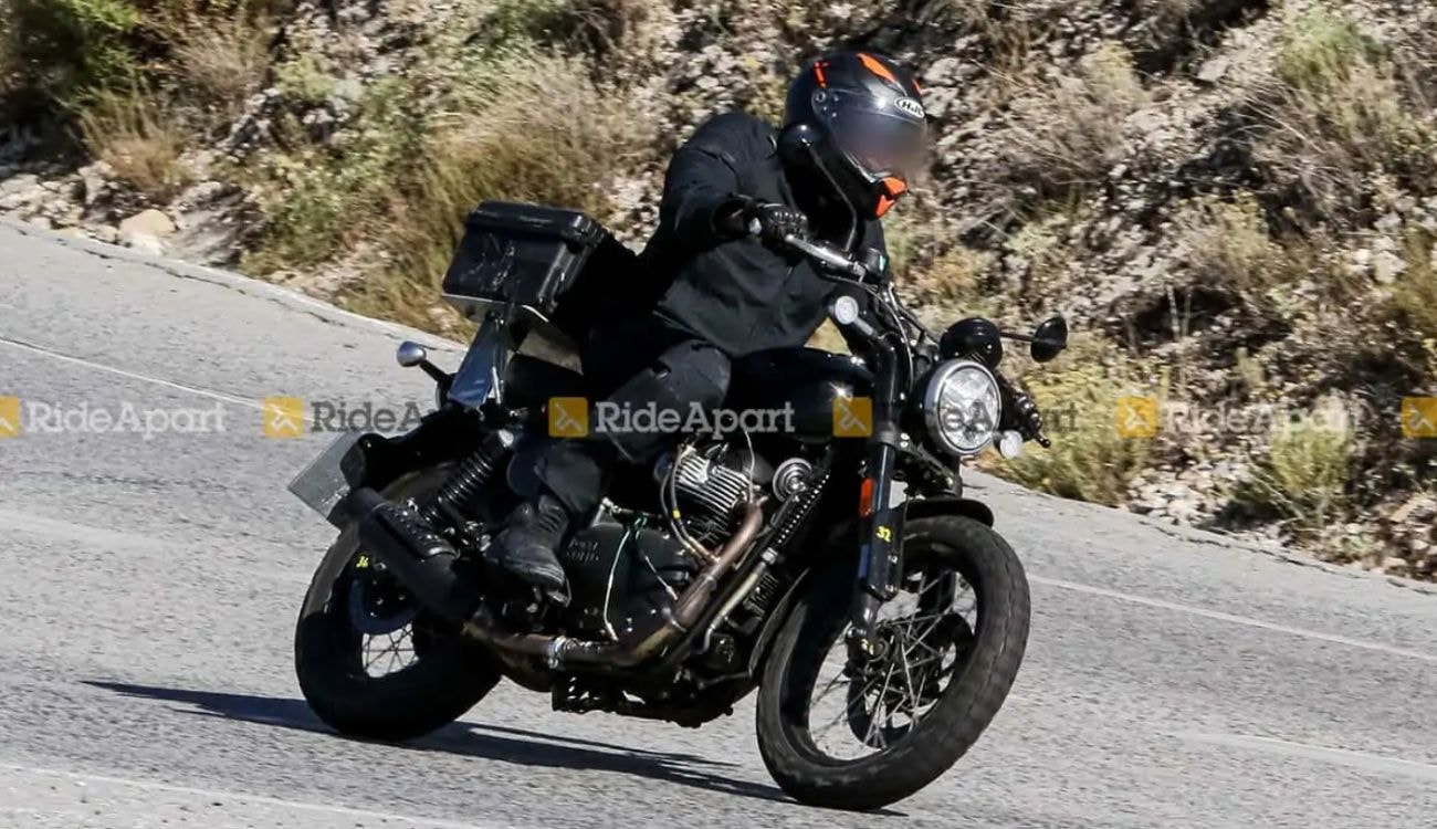 Royal Enfield Scrambler 650 Spotted On Test In Europe Royal Enfield Scrambler 650 Spotted On Test In Europe
