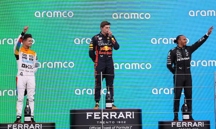 Red Bull celebrated a record-levelling 11th straight win in F1 while McLaren's pair of Norris and Piastri had one of their best races of the season.