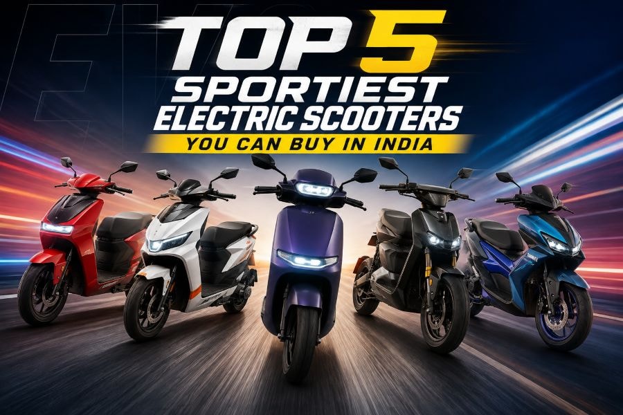 Top 5 Sportiest Electric Scooters You Can Buy In India Top 5 Sportiest Electric Scooters You Can Buy In India