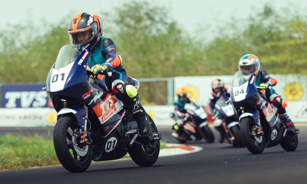 The First Lap: How TVS Plans To Hone Kids For Top-Level Motorcycle Racing The First Lap: How TVS Plans To Hone Kids For Top-Level Motorcycle Racing