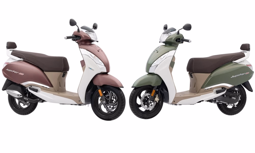 TVS Jupiter 125 Gets Two New Colours TVS Jupiter 125 Gets Two New Colours