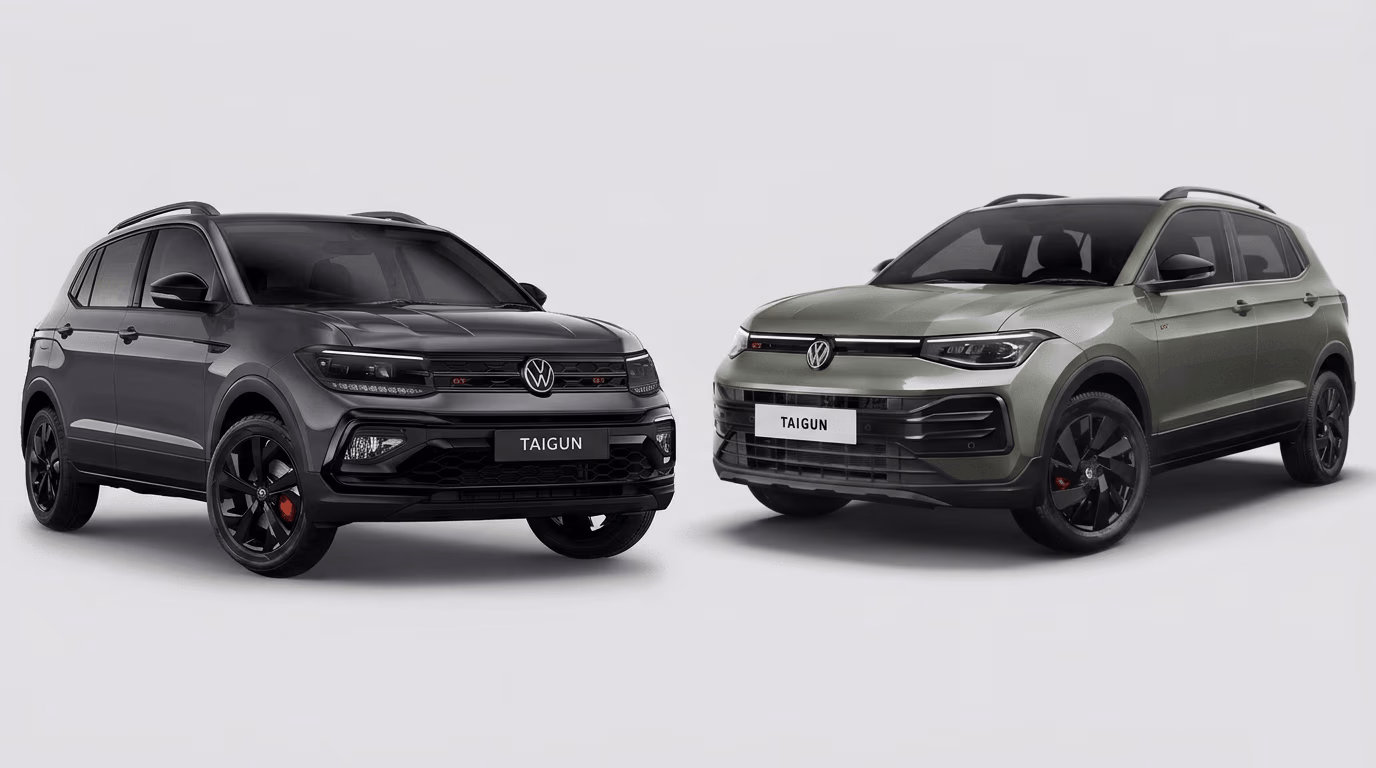 Volkswagen Taigun: Old Vs New Volkswagen Taigun: Old Vs New