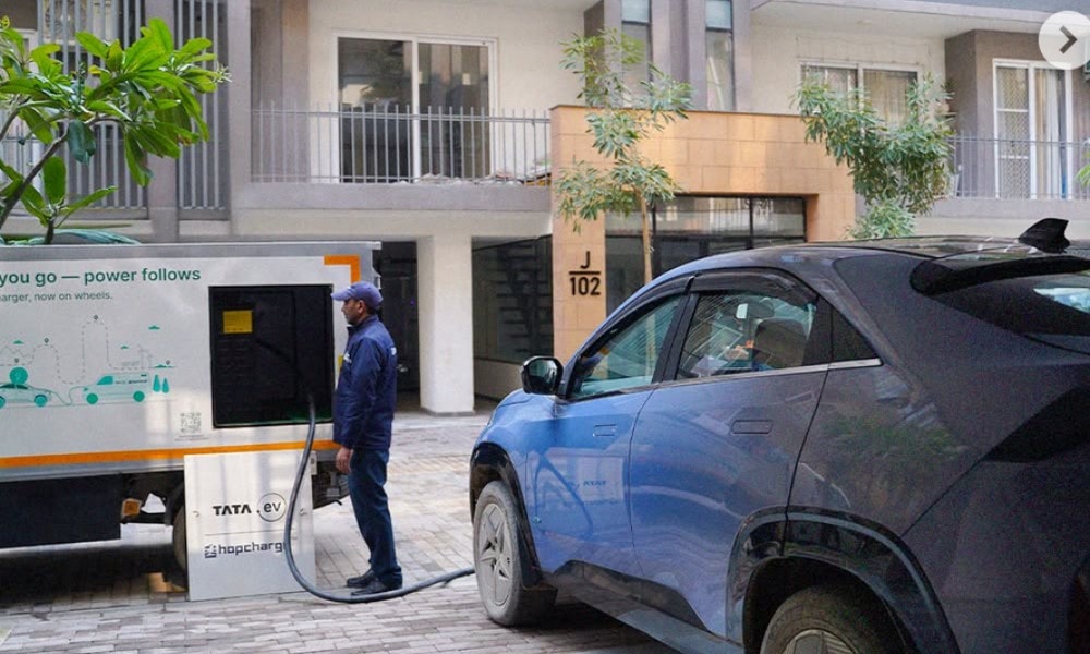 Tata Motors To Offer Mobile Vans For Doorstep Charging In Delhi NCR Tata Motors To Offer Mobile Vans For Doorstep Charging In Delhi NCR