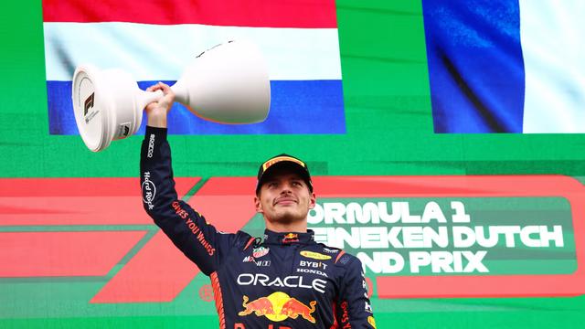 F1: Verstappen Equals Vettel’s All-Time Consecutive Win Record With Dutch GP Victory