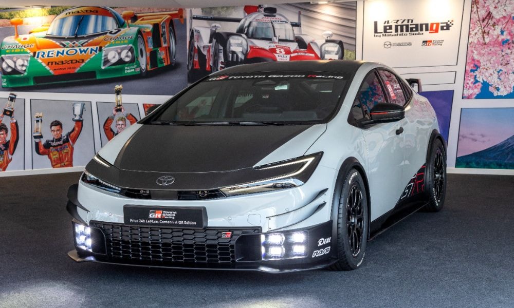 Toyota Prius 24h Le Mans Centennial GR Edition Pays Tribute To Le Mans 24 Hours Toyota Prius 24h Le Mans Centennial GR Edition Pays Tribute To Le Mans 24 Hours