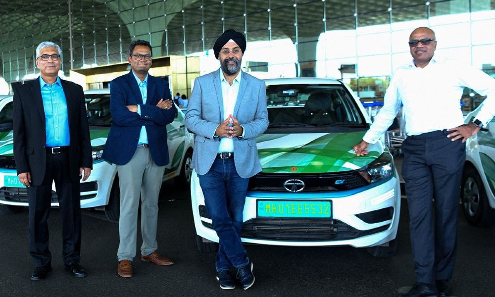 Uber Launches EV Cab Services At Mumbai International Airport Uber Launches EV Cab Services At Mumbai International Airport