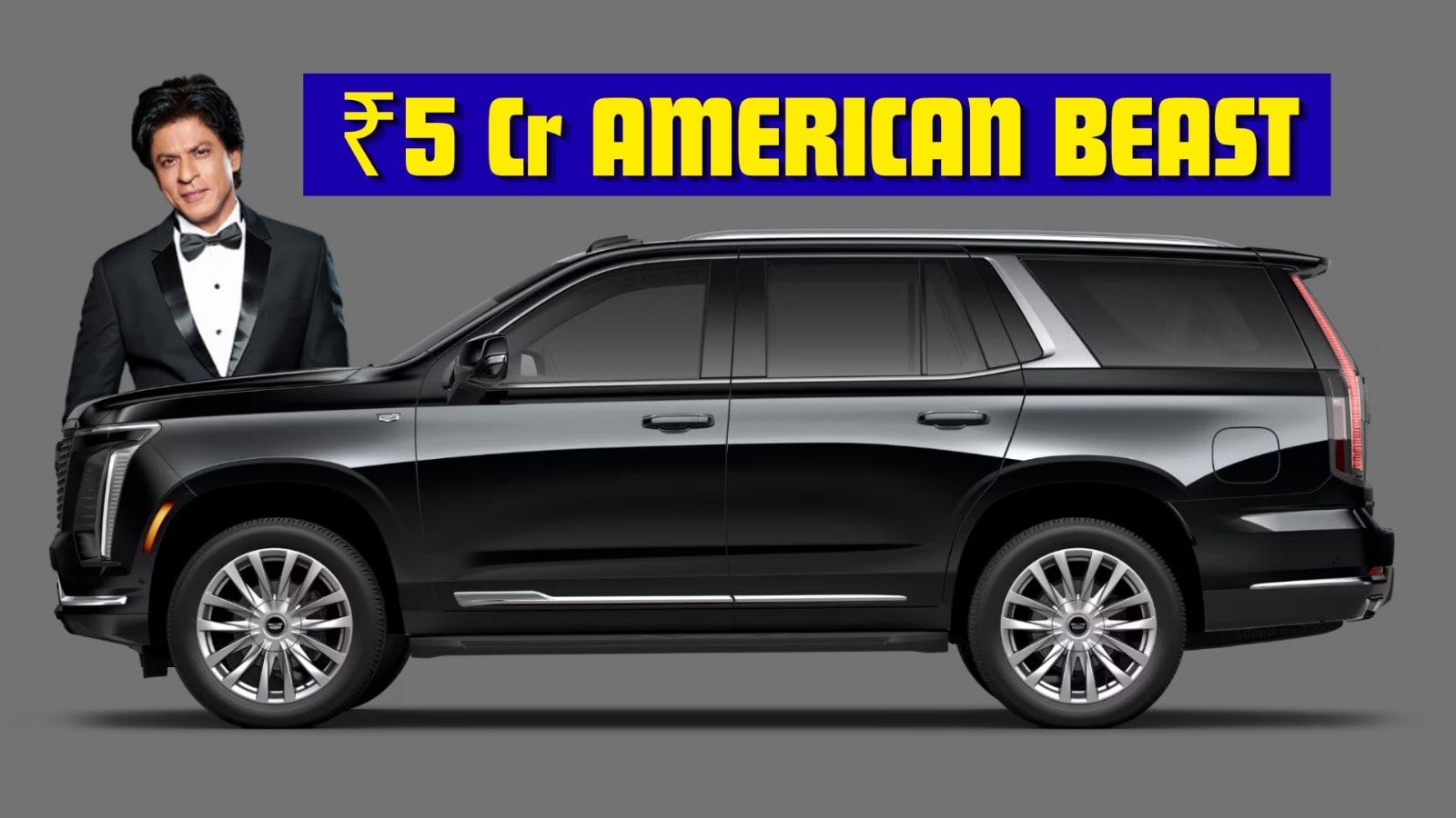 King's New Ride: Shah Rukh Khan Adds Rs 5 Crore American SUV Cadillac Escalade To His Garage King's New Ride: Shah Rukh Khan Adds Rs 5 Crore American SUV Cadillac Escalade To His Garage
