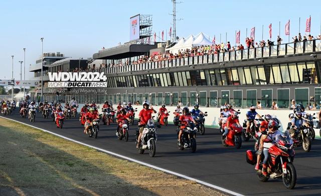Ducati announced the dates for 2024 World Ducati Week (WDW), which will be held on July 26-28, 2024, at Misano World Circuit in Rimini, Italy.