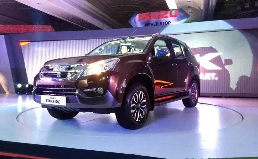 Isuzu MU-X Launched In India; Prices Start At Rs. 23.99 Lakh Isuzu MU-X Launched In India; Prices Start At Rs. 23.99 Lakh
