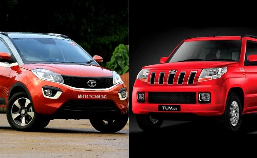 Tata Nexon vs Mahindra TUV300: Specifications Comparison Tata Nexon vs Mahindra TUV300: Specifications Comparison