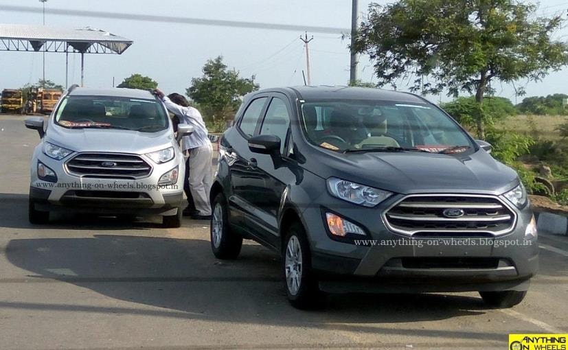 Ford Ecosport Facelift Spotted Sans Camouflage For The First Time Ford Ecosport Facelift Spotted Sans Camouflage For The First Time
