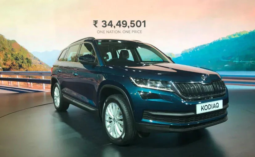 Skoda Kodiaq 7 Seater SUV Launched, Priced At Rs. 34.49 Lakh In India Skoda Kodiaq 7 Seater SUV Launched, Priced At Rs. 34.49 Lakh In India