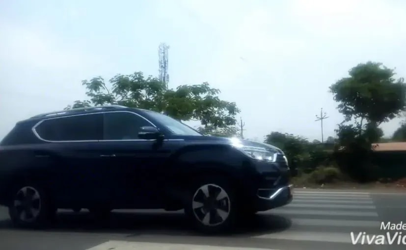 Mahindra's Upcoming Luxury SUV a.k.a. SsangYong G4 Rexton Spotted In India Mahindra's Upcoming Luxury SUV a.k.a. SsangYong G4 Rexton Spotted In India