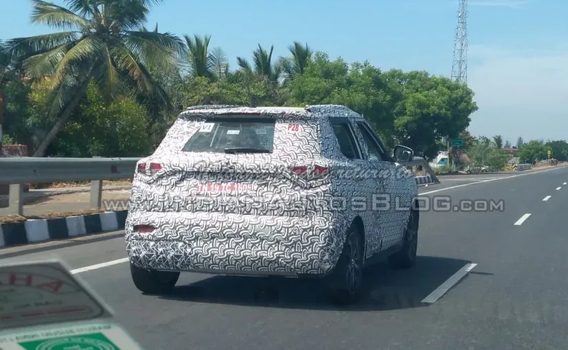 Near-Production Mahindra S201 SUV Spotted Testing Again Near-Production Mahindra S201 SUV Spotted Testing Again