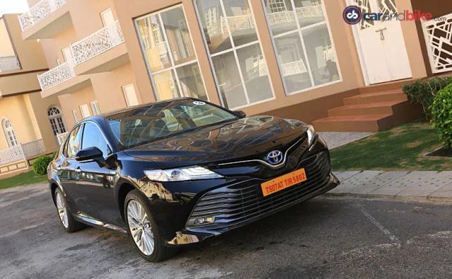 Toyota has received 200 booking for the 2019 Camry Hybrid and the Toyota Innova Crysta remained the top runner.