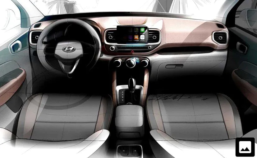 New Sketch Shows Hyundai Venue's Dual-Tone Dashboard New Sketch Shows Hyundai Venue's Dual-Tone Dashboard