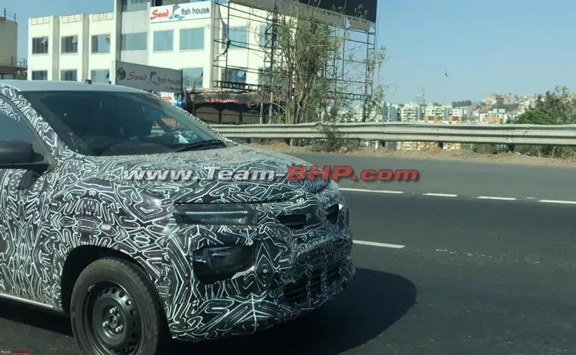 2019 Renault Kwid Facelift Spotted Testing Again 2019 Renault Kwid Facelift Spotted Testing Again