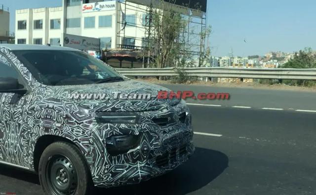 2019 Renault Kwid Facelift Spotted Testing Again