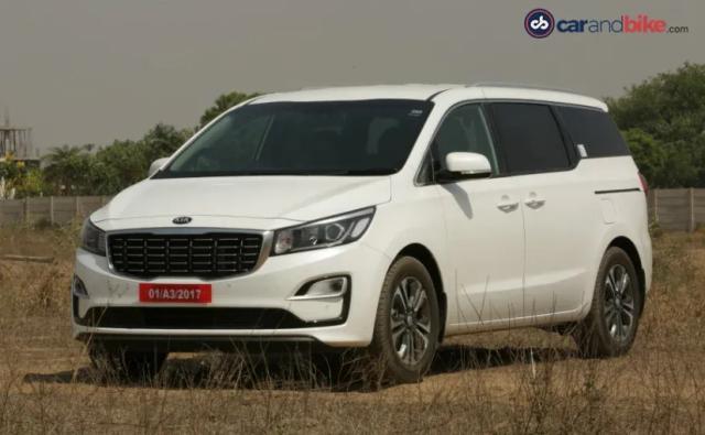 Kia Motors India To Commence Carnival MPV Production By Early 2020