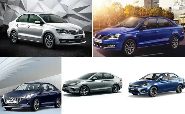 New Honda City vs Maruti Suzuki Ciaz vs Hyundai Verna vs Skoda Rapid And Volkswagen Vento: Specifications Comparison