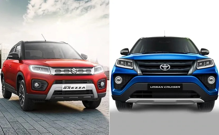 Toyota Urban Cruiser vs Maruti Suzuki Vitara Brezza: What's Different? Toyota Urban Cruiser vs Maruti Suzuki Vitara Brezza: What's Different?