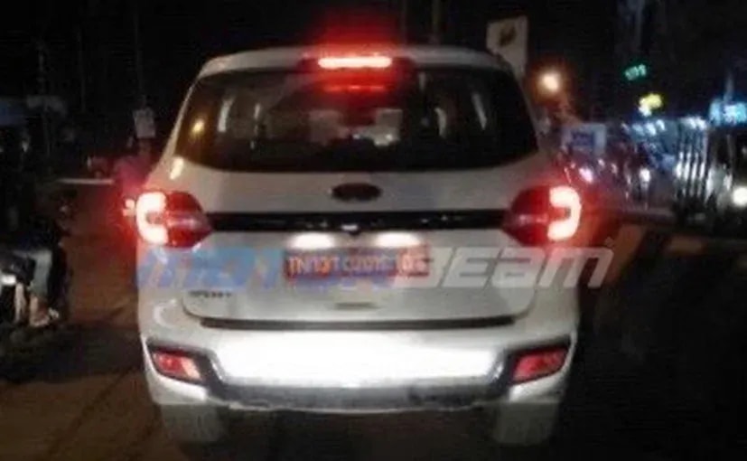 Ford Endeavour Sport Edition Spotted Testing In India Ford Endeavour Sport Edition Spotted Testing In India