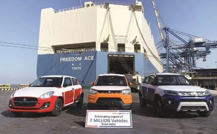 Maruti Suzuki Exports Cross 2 Million Milestone
